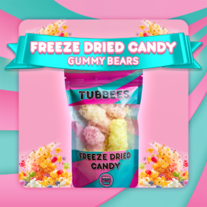 Tubbees Gummy Bears Freeze Dried Candy