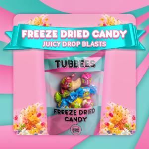 Tubbees Juicy Drop Blast Freeze Dried Candy