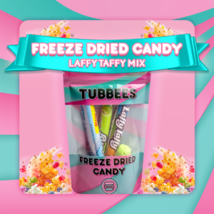 Tubbees Laffy Taffy Freeze Dried Candy