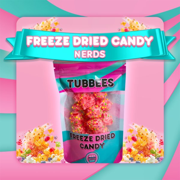 Tubbees Nerds Cluster Freeze Dried Candy