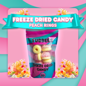 Tubbees Fruit Rings Freeze Dried Candy