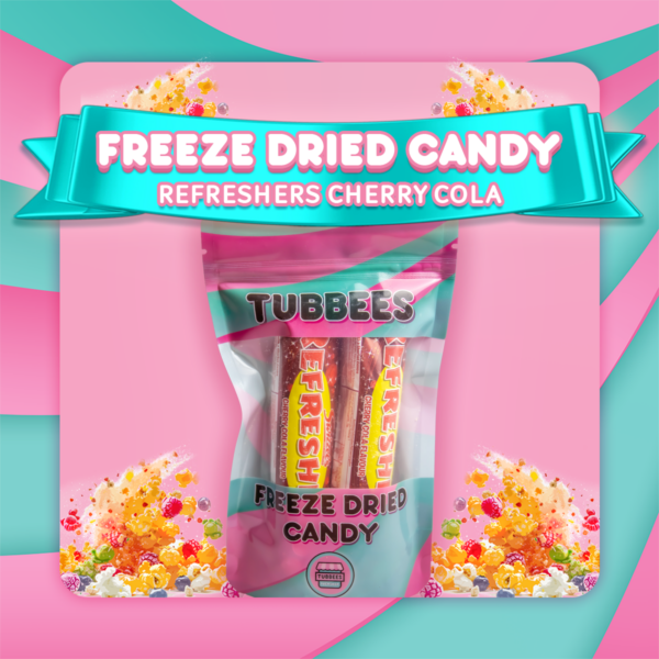 Tubbees Refresher Cherry Cola Freeze Dried Candy