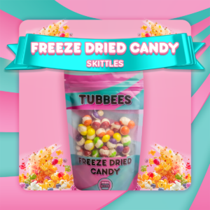 Tubbees Skittles Freeze Dried Candy