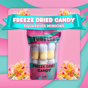 Tubbees Squashies Banana Freeze Dried Candy