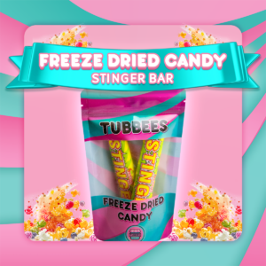 Tubbees Stinger Bars Freeze Dried Candy