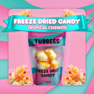 Tubbees Chewits Tropical Freeze Dried Candy